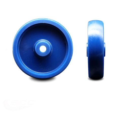 Service Caster SCC - 5" Solid Polyurethane Wheel Only - 1/2" Bore - 700 lbs Capacity SCC-SPUS514